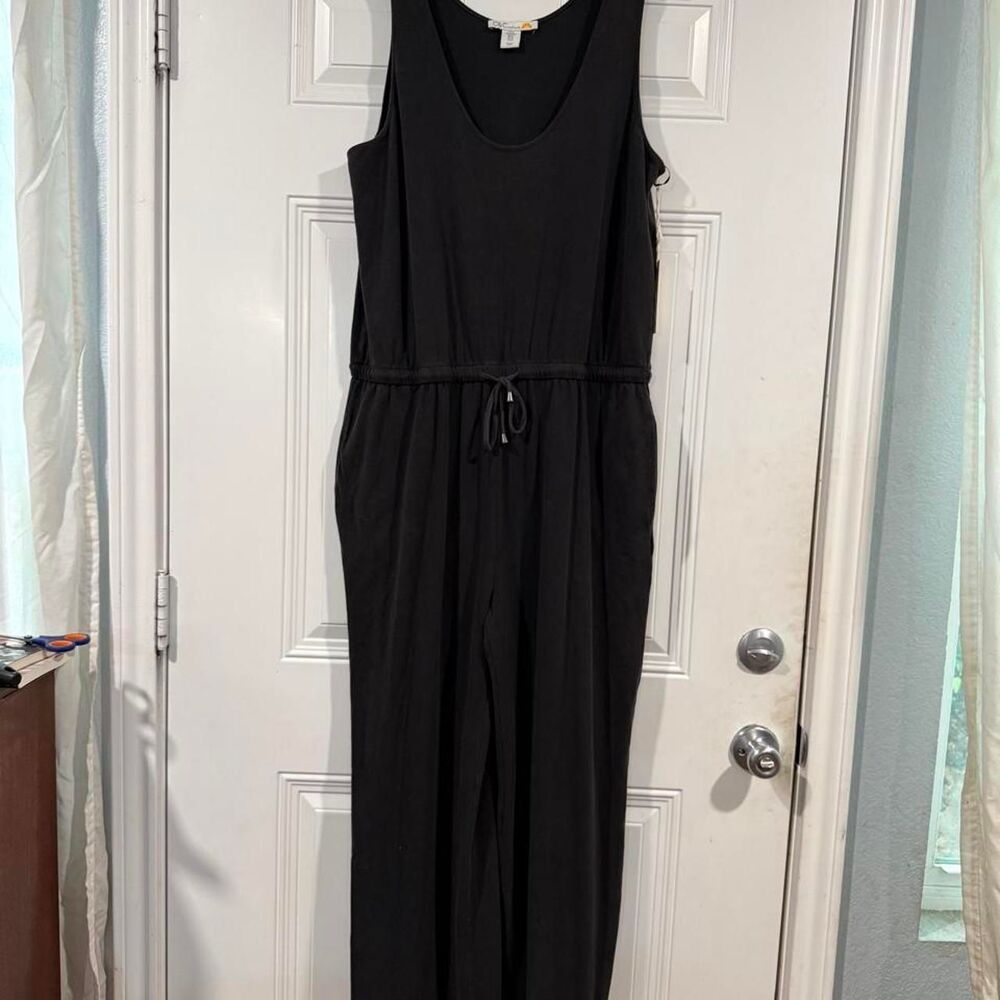 C-c-california Women's Black and Grey Jumpsuit